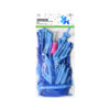 Mixed blue colour magic modelling balloons with pump in length of 150cm and coming in pack of 50