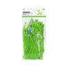 Lime green colour magic modelling balloons with pump in length of 150cm and coming in pack of 50