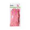 Mixed pink colour magic modelling balloons with pump in length of 150cm and coming in pack of 50