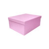 Light pink cardstock gift box