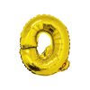 Gold Air Fill Letter Q Balloon
