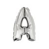 Silver Air Fill Letter A Balloon