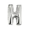 Silver Air Fill Letter H Balloon