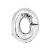 Silver Air Fill Letter O Balloon