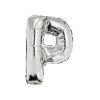 Silver Air Fill Letter P Balloon