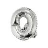 Silver Air Fill Letter Q Balloon