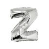 Silver Air Fill Letter Z Balloon