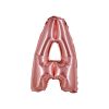 Rose Gold Air Fill Letter A Balloon