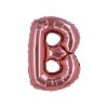 Rose Gold Air Fill Letter B Balloon