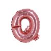 Rose Gold Air Fill Letter Q Balloon