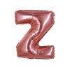 Rose Gold Air Fill Letter Z Balloon