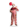 Scary Halloween clown cutout in 150cm size