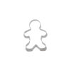 Gingerbread man shape cookie cutter