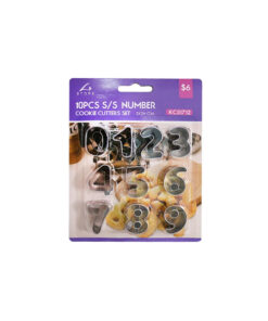 Number Cookie Cutter Set 10pc