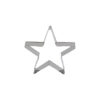 Star shape cookie cutter