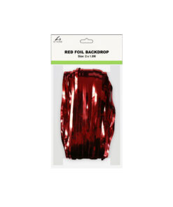 Alternative view of Red Backdrop 2x1.8m