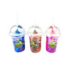 Sour slushy candy Soul slushy in blue raspberry, cola, and strawberry flavour