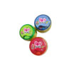 Yoyo frenzy candy pressed candy gems in assorted strawberry, apple, and blue raspberry flavours
