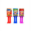 Crazy hair squeeze candy in assorted flavours of strawberry ,blue raspberry, and grape coming in container of 36g