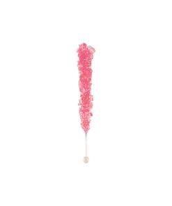 Crystal lolly stick in pack of 6 and pink colour in watermelon flavour