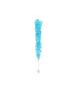 Crystal lolly stick in pack of 6 and blue colour in cotton candy flavour