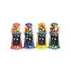 Lolliland gumball dispenser with gumballs included in red, blue, yellow, and green colour