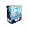 Swirly pops in individual packaging coming in pack of 10 and blue and white colour