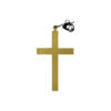 Golden cross necklace