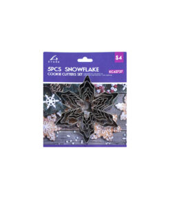 Snowflake Cookie Cutters 5pc