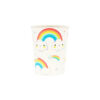 Iridescent Rainbow Paper Cups 9oz