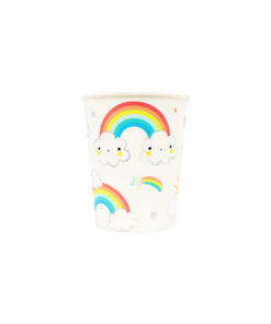 Iridescent Rainbow Paper Cups 9oz