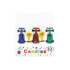 Race Car Candles 5pk