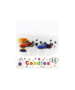 Football Game Candles 5pk