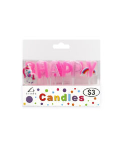 Happy Birthday Pick Candles 15pk