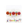 Party Donut Candles 5pk