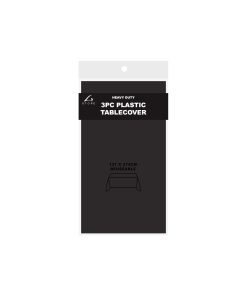 black table cover 3pk