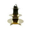 Gold 3 Tier Cupcake Stand