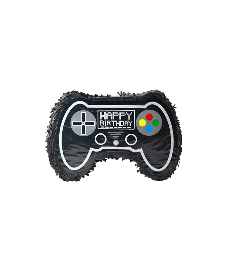 Black Game Controller Pinata LookSharpStore