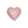 Rose Gold Holo Glitter Heart Foil Balloon 18in