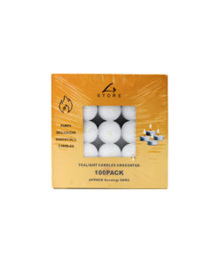 Tealight Candles 9 Hour Burn 100pk