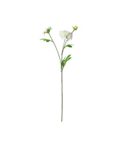 White 3 Head Dahlia 62cm