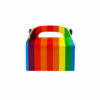 Rainbow Paper Treat Box 6pc (Side Seal)