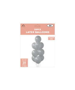 Alternative view of Grey Morandi Latex Balloons 12inch 20pk