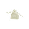 Ivory Small Organza Bags 12pc