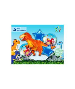 dinosaur party balloon set 8pc