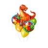 dinosaur party balloon set 6pc