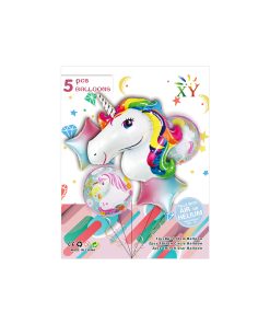 Unicorn Party Balloon Set 5pc
