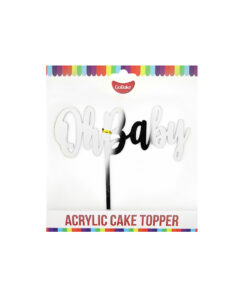 Silver Acrylic Oh Baby