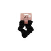 Black Satin Scrunchie 1pk