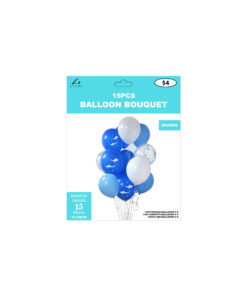 Alternative view of Shark Party Balloon Set 15pc
